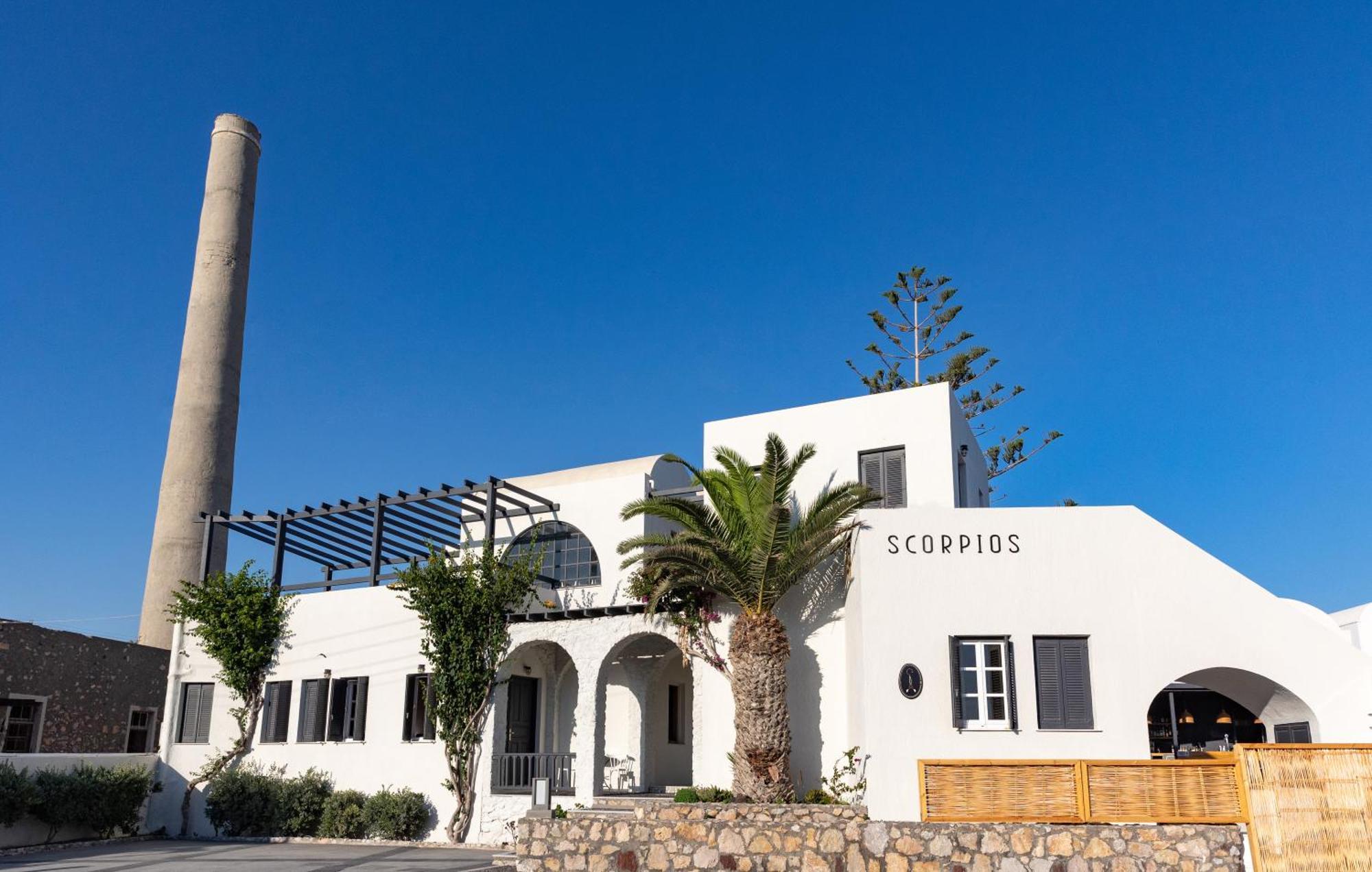 Scorpios Beach Монолитос Экстерьер фото